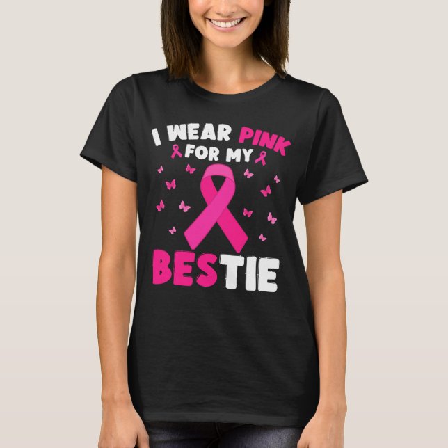 Camiseta Uso Rosa Para Concienciar Sobre El Cáncer De Mama (Anverso)