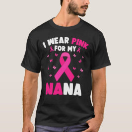 Camiseta Uso Rosa Para Concienciar Sobre El Cáncer De Mama