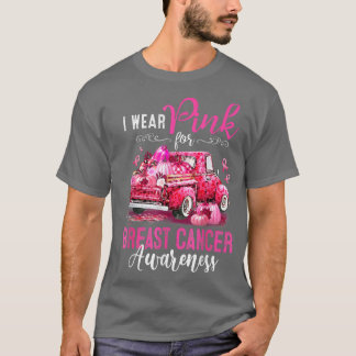 Camiseta Uso Rosa Para Concienciar Sobre El Cáncer De Mama