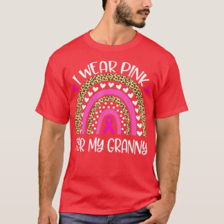 Camiseta Uso Rosa Para La Ayuda Del Mes De Cáncer De Mama