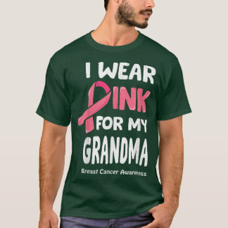 Camiseta Uso Rosa Para Mi Abuela, Abuela De Cáncer De Mama