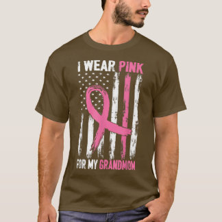 Camiseta Uso Rosa Para Mi Abuela Adquirir Conciencia Sobre 