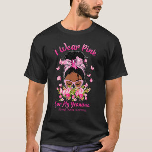 Camiseta Uso Rosa Para Mi Abuela Ribon Amor Familiar