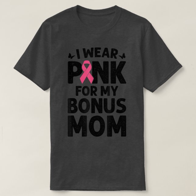 Camiseta Uso Rosa Para Mi Bono Mamá Mariposa Caña De Mama (Diseño del anverso)