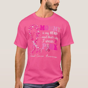 Camiseta Uso Rosa Para Mi Cinta Mami Pechuga Rosa