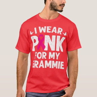 Camiseta Uso Rosa Para Mi Conciencia Grammie Sobre El Cánce