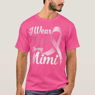 Camiseta Uso Rosa Para Mi Conciencia Sobre El Cáncer De Mam