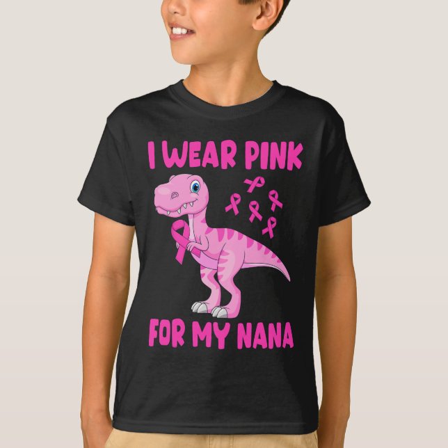 Camiseta Uso Rosa Para Mi Conciencia Sobre El Cáncer De Mam (Anverso)