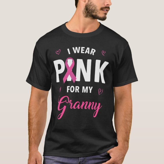 Camiseta Uso Rosa Para Mi Conciencia Sobre El Cáncer De Mam (Anverso)