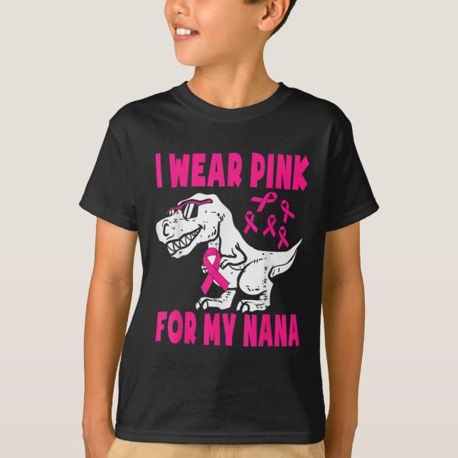 Camiseta Uso Rosa Para Mi Conciencia Sobre El Cáncer De Mam (Anverso)