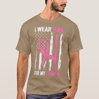 Camiseta Uso Rosa Para Mi Grammy Sensibilización Sobre El C