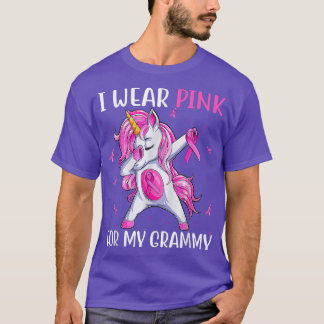 Camiseta Uso Rosa Para Mi Grammy Sensibilización Sobre El C