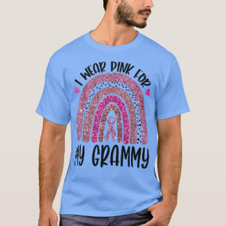 Camiseta Uso Rosa Para Mi Grammy Sensibilización Sobre El C