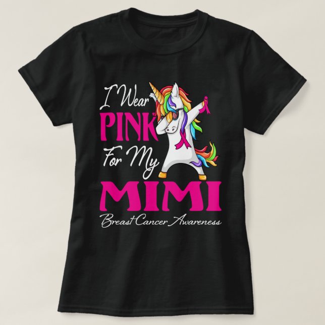 Camiseta Uso Rosa Para Mi Guerrero De Amor De Familia De Ci (Diseño del anverso)