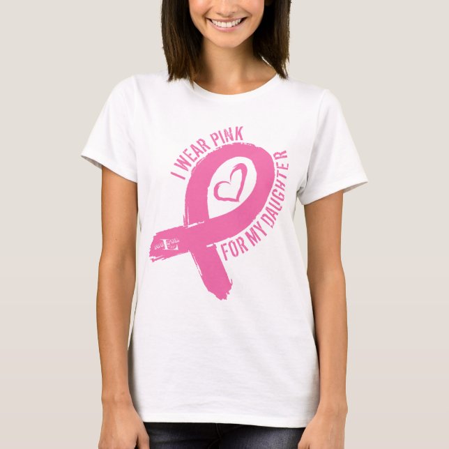 Camiseta Uso Rosa Para Mi Hija (Anverso)