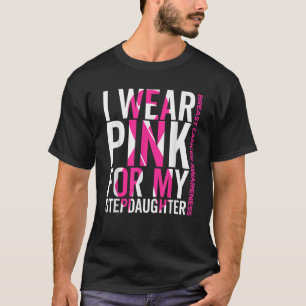 Camiseta Uso Rosa Para Mi Hija Con El Cáncer De Mama Awar