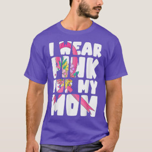 Camiseta Uso Rosa Para Mi Hija En El Cáncer De Mama De La L