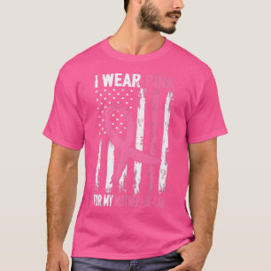 Camiseta Uso Rosa Para Mi Madre En La Ley, El Cáncer De Mam