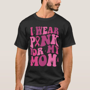 Camiseta Uso Rosa Para Mi Mamá Concienciación Sobre El Cánc