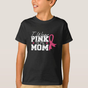 Camiseta Uso Rosa Para Mi Mamá Concienciación Sobre El Cánc