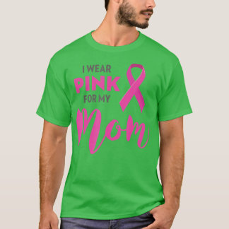 Camiseta Uso Rosa Para Mi Mamá Concienciación Sobre El Cánc