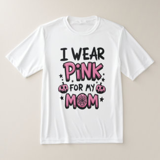 Camiseta Uso Rosa Para Mi Mamá Concienciación Sobre El Cánc