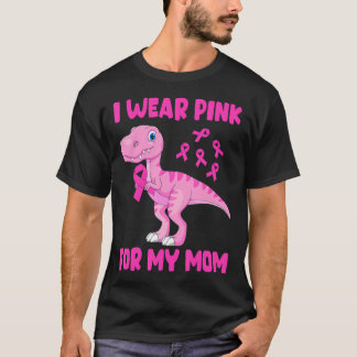 Camiseta Uso Rosa Para Mi Mamá Concienciación Sobre El Cánc