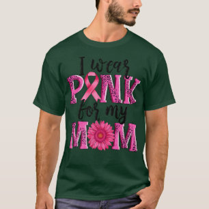 Camiseta Uso Rosa Para Mi Mamá Parto De Concienciación Sobr