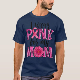 Camiseta Uso Rosa Para Mi Mamá Parto De Concienciación Sobr