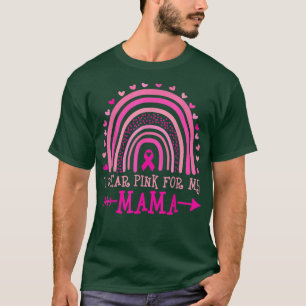 Camiseta Uso Rosa Para Mi Mamá Pescado De Cáncer De Mama Ar