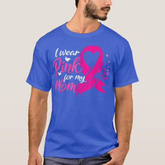 Camiseta Uso Rosa Para Mi Mamá, Rib De Concienciación Sobre