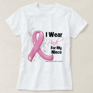 Camiseta Uso Rosa Para Mi Niña - Conciencia Sobre El Cáncer