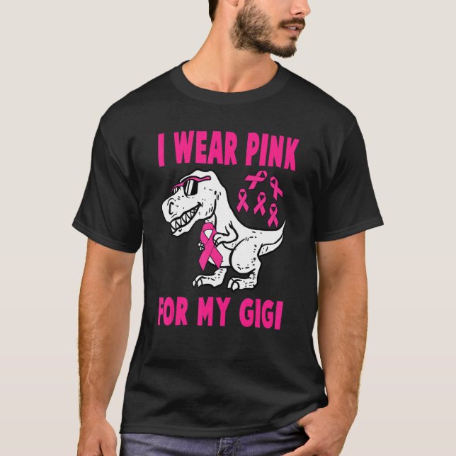 Camiseta Uso Rosa Para Mi Pequeño Hueso De Dinosaurio Gigi  (Anverso)