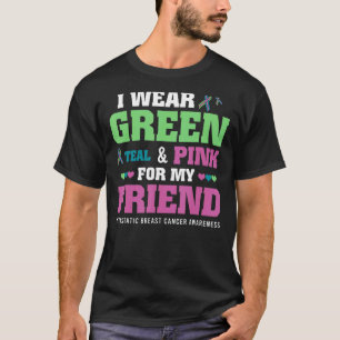 Camiseta Uso Rosa Verde azulado Verde Para Mi Amigo Metastá