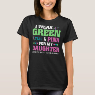 Camiseta Uso Rosa Verde azulado Verde Para Mi Hija Metastát