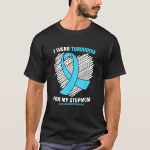 Camiseta Uso Turquesa Para La Recuperación De Adicción De M