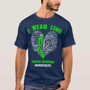 Camiseta Uso Un Lime Verde Para La Conciencia De Los Trasto