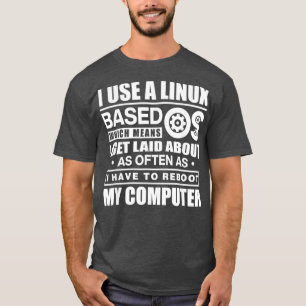 Camiseta Uso Un Regalo Técnico Funny De Os Basado En Linu