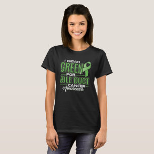 CAMISETA USO VERDE PARA CONCIENCIACIÓN SOBRE EL CÁNCER DE P