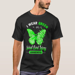Camiseta Uso Verde Para Concienciación Sobre Lesiones En El