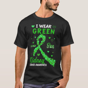Camiseta Uso Verde Para Concienciar Sobre La Enfermedad Ren