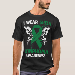 Camiseta Uso Verde Para La Conciencia De La LYMPHOMA