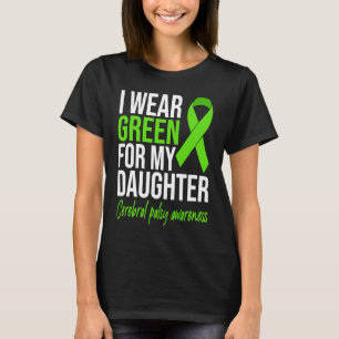 Camiseta Uso Verde Para Mi Hija Cerebral Palsy Awaren