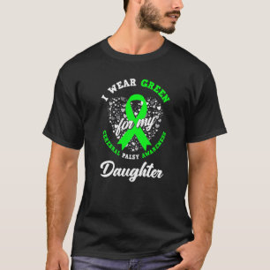 Camiseta Uso Verde Para Mi Hija Cerebral Palsy Awaren