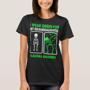 Camiseta Uso Verde Para Mi Nieta GLAUCOMA