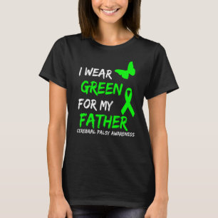 Camiseta Uso Verde Para Mi Padre Cinta Cerebral De Páquera