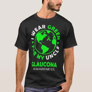 Camiseta Uso VERDE para mi TÍO GLAUCOMA Awareness