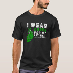 Camiseta Uso Verde Para Mis Pacientes Enfermedades Renales