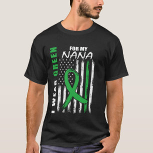 Camiseta Uso Verde Por La Conciencia Del Parálisis Cerebral