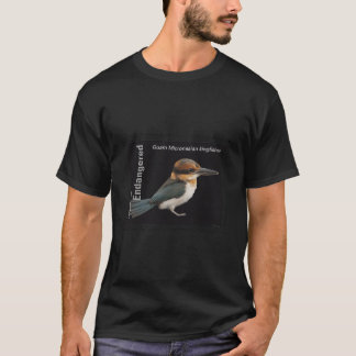 Camiseta Usps Endangered Species Kingfisher Full Stamp